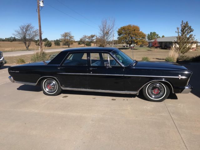 1966 Black Ford Galaxie Sedan
