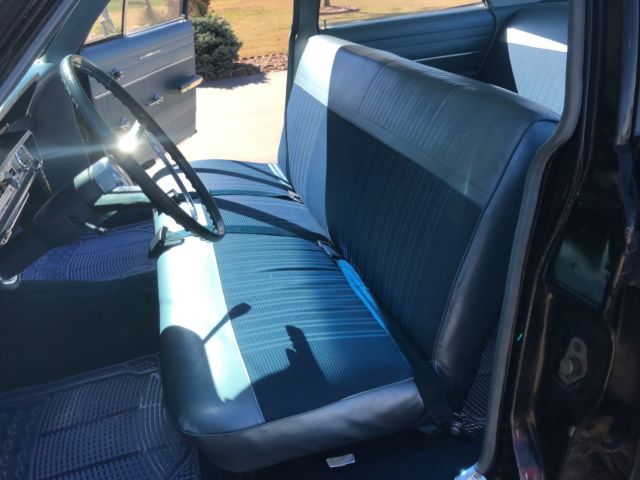 1966 Black Ford Galaxie Sedan