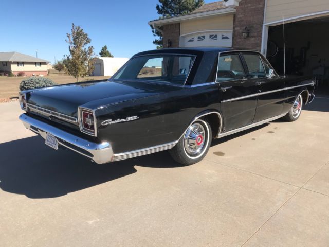 1966 Black Ford Galaxie Sedan