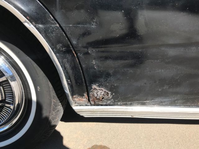 1966 Black Ford Galaxie Sedan