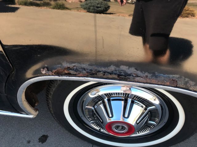 1966 Black Ford Galaxie Sedan