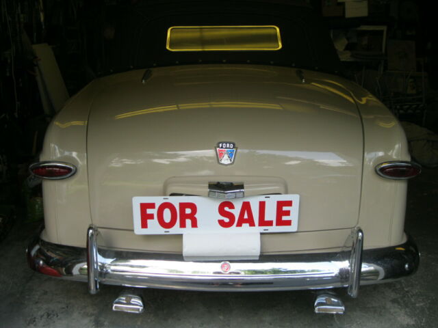 1950 BEIGE Ford Other Convertible