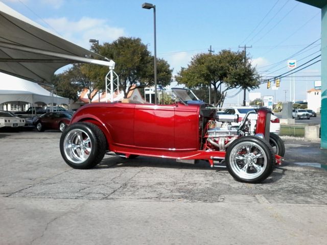 1932 Red Ford roadster The Candy Man Convertible