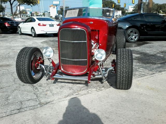 1932 Red Ford roadster The Candy Man Convertible