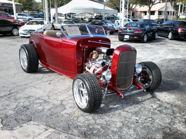 1932 Red Ford roadster The Candy Man Convertible