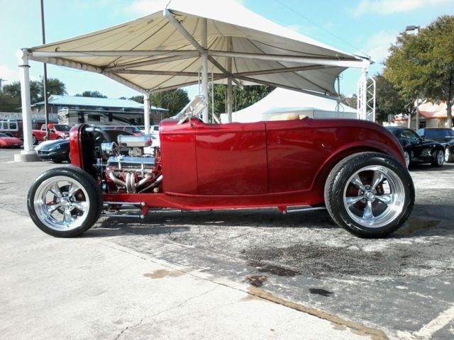 1932 Red Ford roadster The Candy Man Convertible