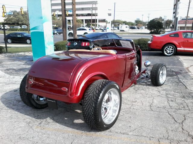 1932 Red Ford roadster The Candy Man Convertible