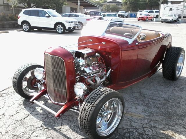 1932 Red Ford roadster The Candy Man Convertible