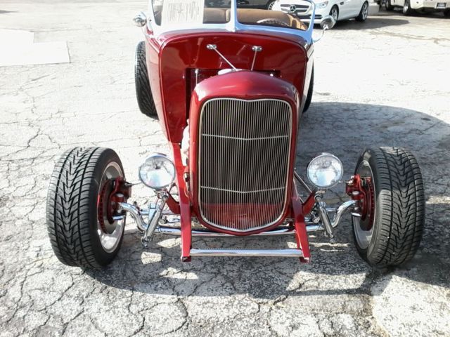 1932 Red Ford roadster The Candy Man Convertible