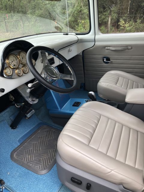 1956 MARINA BLUE/PEARL WHITE Ford F-100 PICKUP