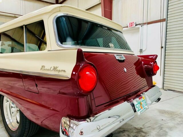 1957 Red Ford Del Rio Station Wagon