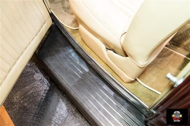 1940 Red Ford Deluxe Convertible