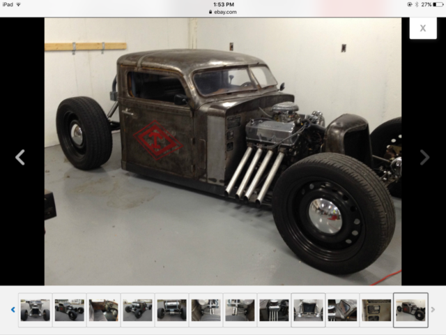 1939 Metal clear coat Ford Other Rat rod / chopped