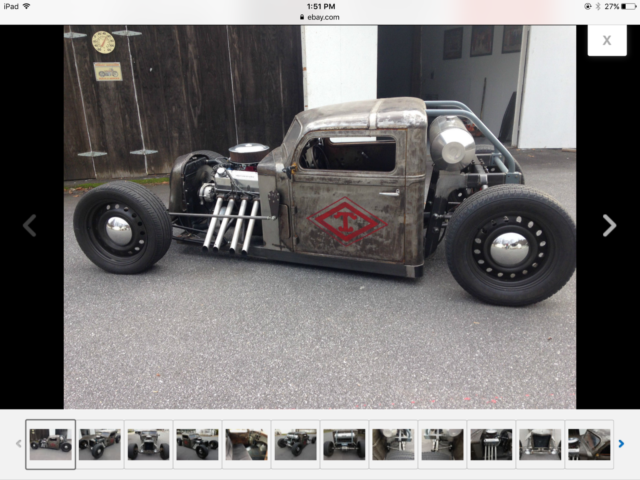 1939 Metal clear coat Ford Other Rat rod / chopped