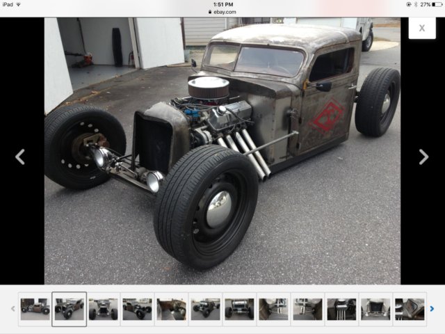 1939 Metal clear coat Ford Other Rat rod / chopped