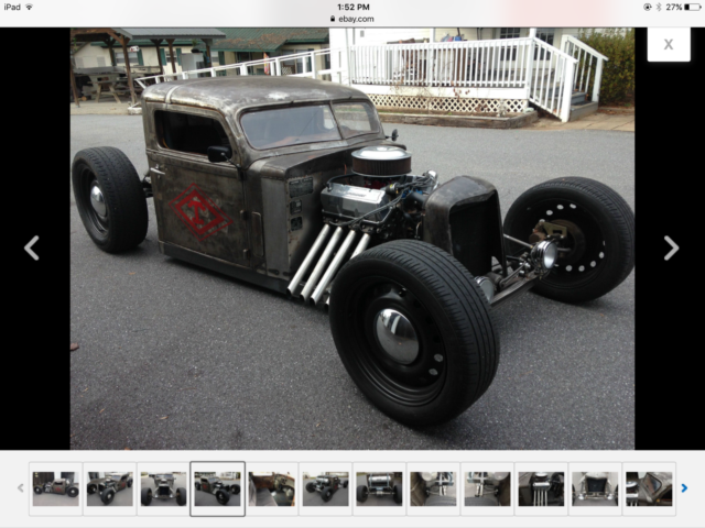 1939 Metal clear coat Ford Other Rat rod / chopped