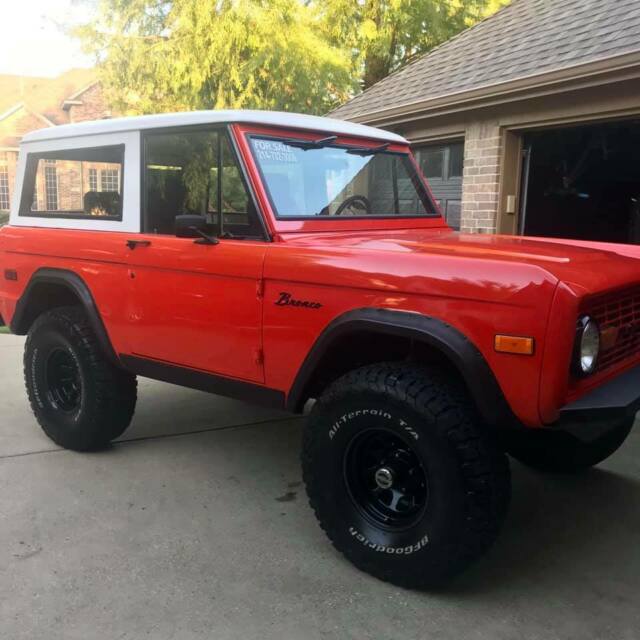 1974 Orange Ford Bronco