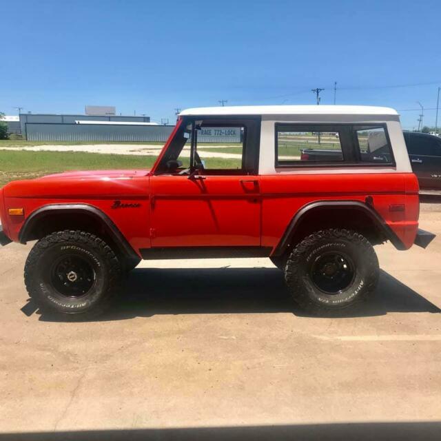 1974 Orange Ford Bronco