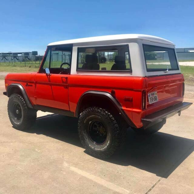 1974 Orange Ford Bronco