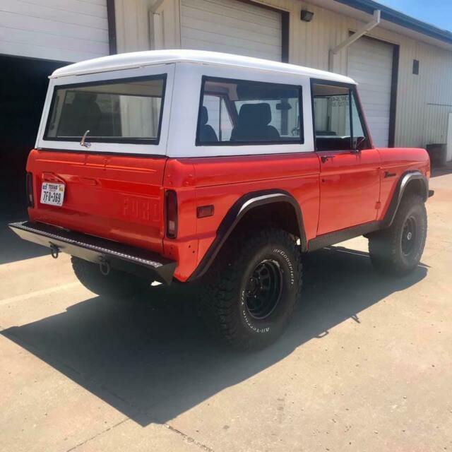1974 Orange Ford Bronco