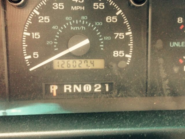 1994 Blue Ford Other Extended Passenger Van