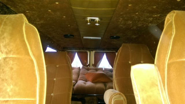 1981 Tan Ford E-Series Van Standard Passenger Van