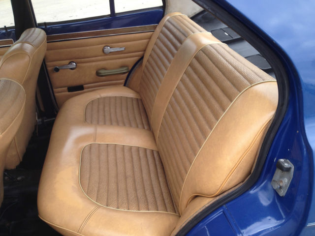 1973 Blue Ford Escort