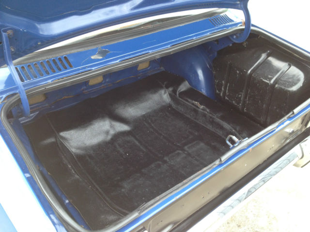1973 Blue Ford Escort