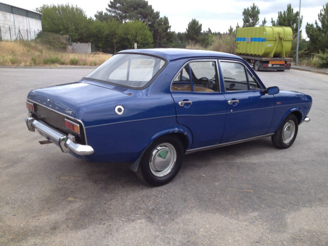 1973 Blue Ford Escort