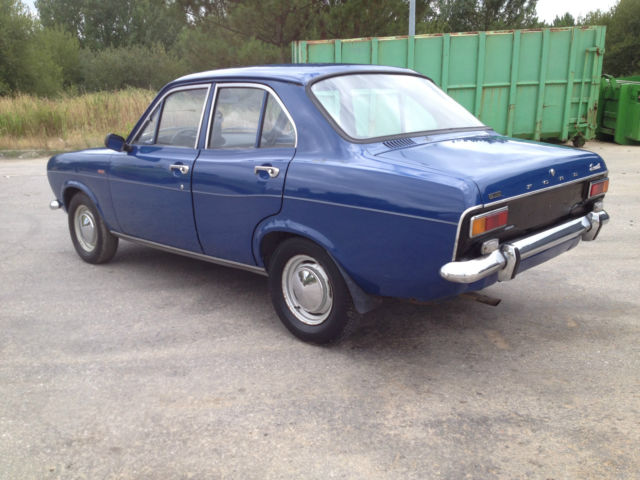 1973 Blue Ford Escort