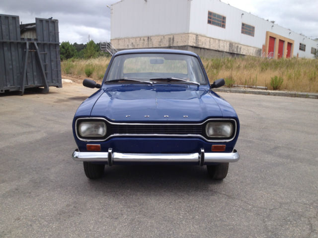 1973 Blue Ford Escort