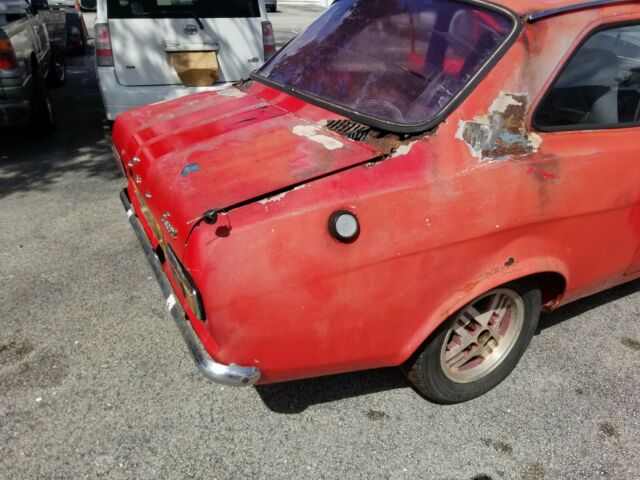 1968 Red Ford Escort Coupe