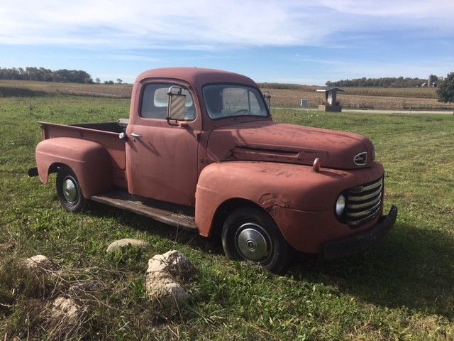 1949 Primer Brown Ford F-100