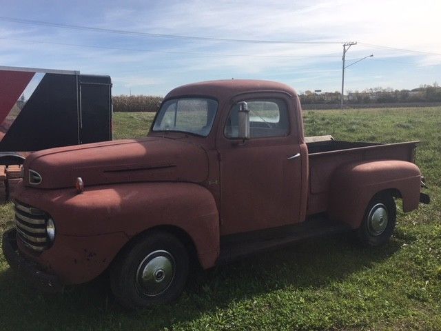 1949 Primer Brown Ford F-100
