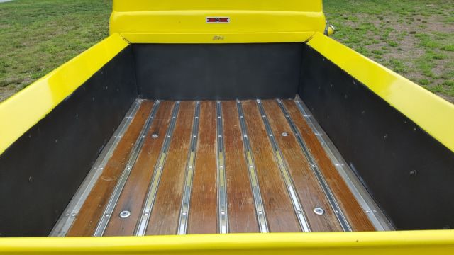 1952 Yellow Ford F-100 Standard Cab Pickup
