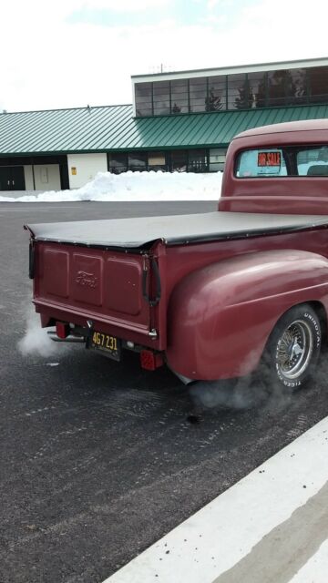 1951 Burgundy Ford Other Pickups