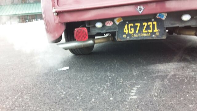 1951 Burgundy Ford Other Pickups