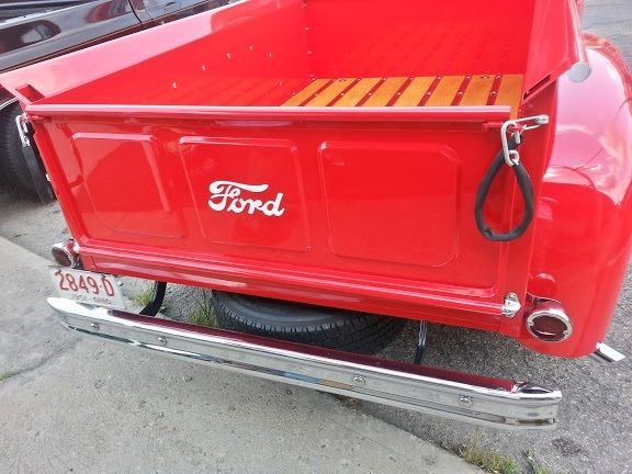 1951 Red Ford Other Pickups Standard Cab Pickup