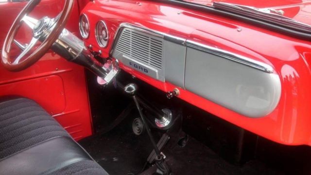 1951 Red Ford Other Pickups Standard Cab Pickup