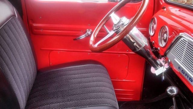 1951 Red Ford Other Pickups Standard Cab Pickup