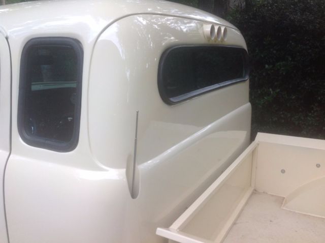 1951 Creme Ford F-100 Extended Cab Pickup