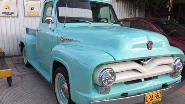 1954 Green sea Ford F-100 Pickup (Truck)