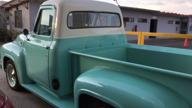 1954 Green sea Ford F-100 Pickup (Truck)