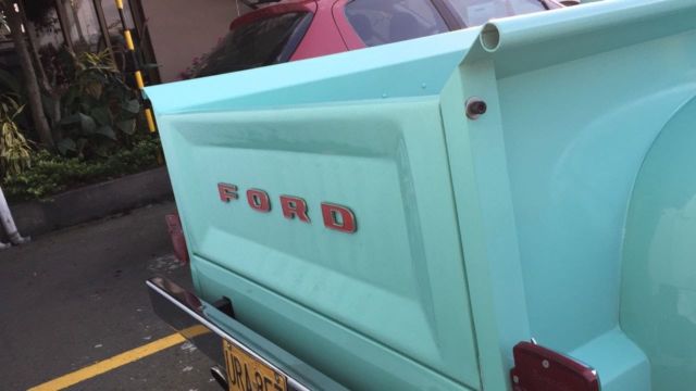 1954 Green sea Ford F-100 Pickup (Truck)