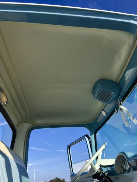 1956 Blue Ford F-100 Pickup Short bed