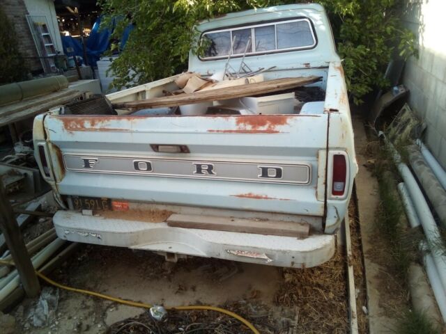 1970 Blue Ford F-150 Standard Cab Pickup