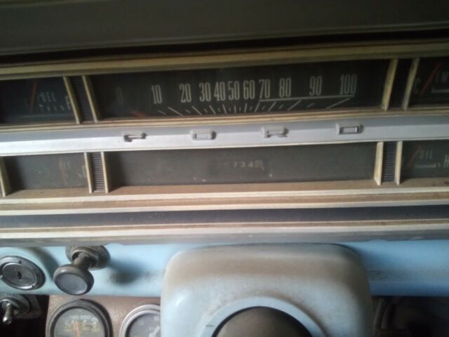 1970 Blue Ford F-150 Standard Cab Pickup