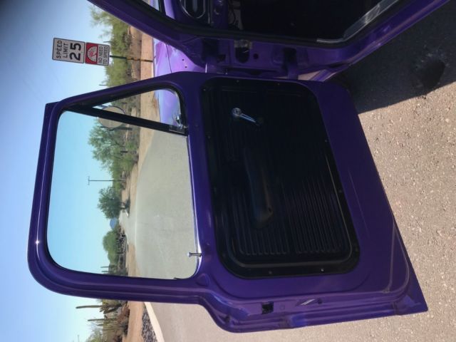 1971 Purple Ford F-100 Extended Cab Pickup