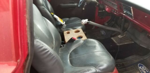 1972 Red Ford F-100 Standard Cab Pickup