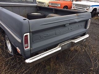 1968 Black Ford F-100 Pickup 2dr